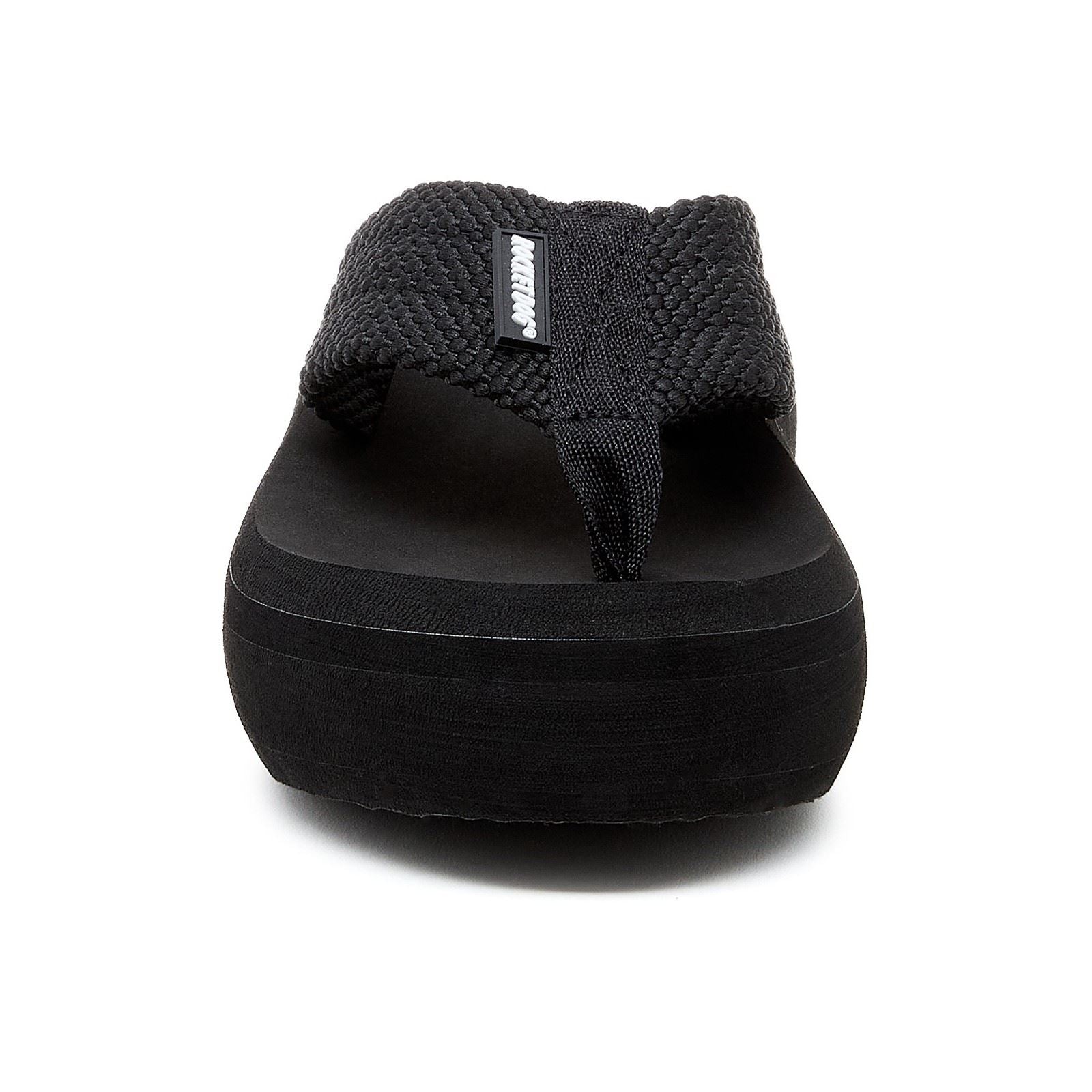 Rocket Dog Sandy Webbing Sandales Noires Pour Femme En Textile