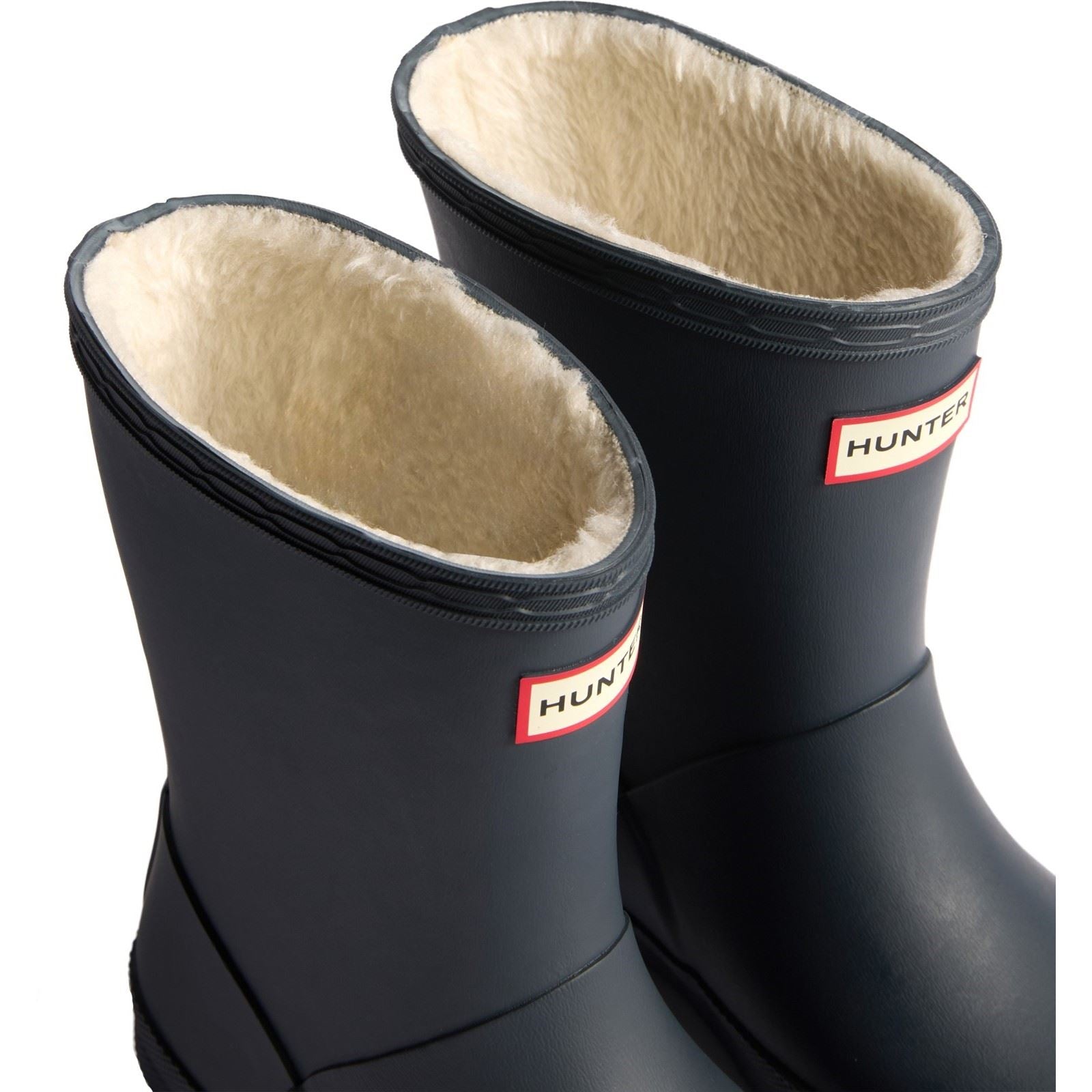 Hunter Kids First Insulated Bottes De Pluie En Caoutchouc Unisexes Pour Enfants Bleu Marine