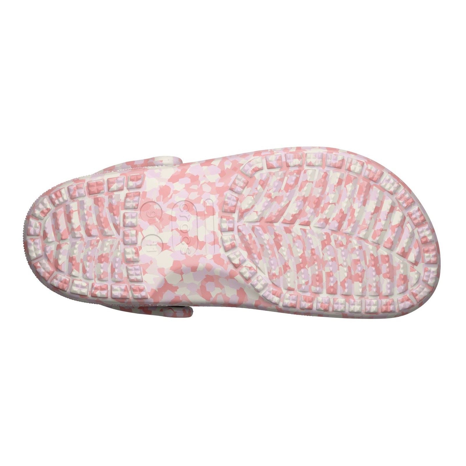 Crocs Classic Confetti Sabots En Plastique Thermodurci Pour Femmes, Rose, Milk/Mulit