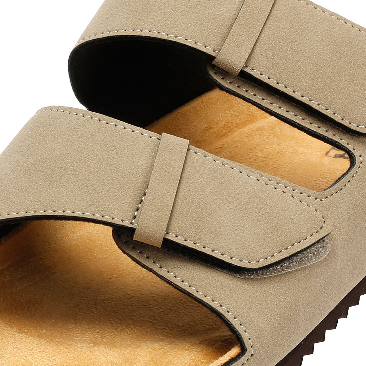Penguin Panache Sandales Beiges Pour Hommes