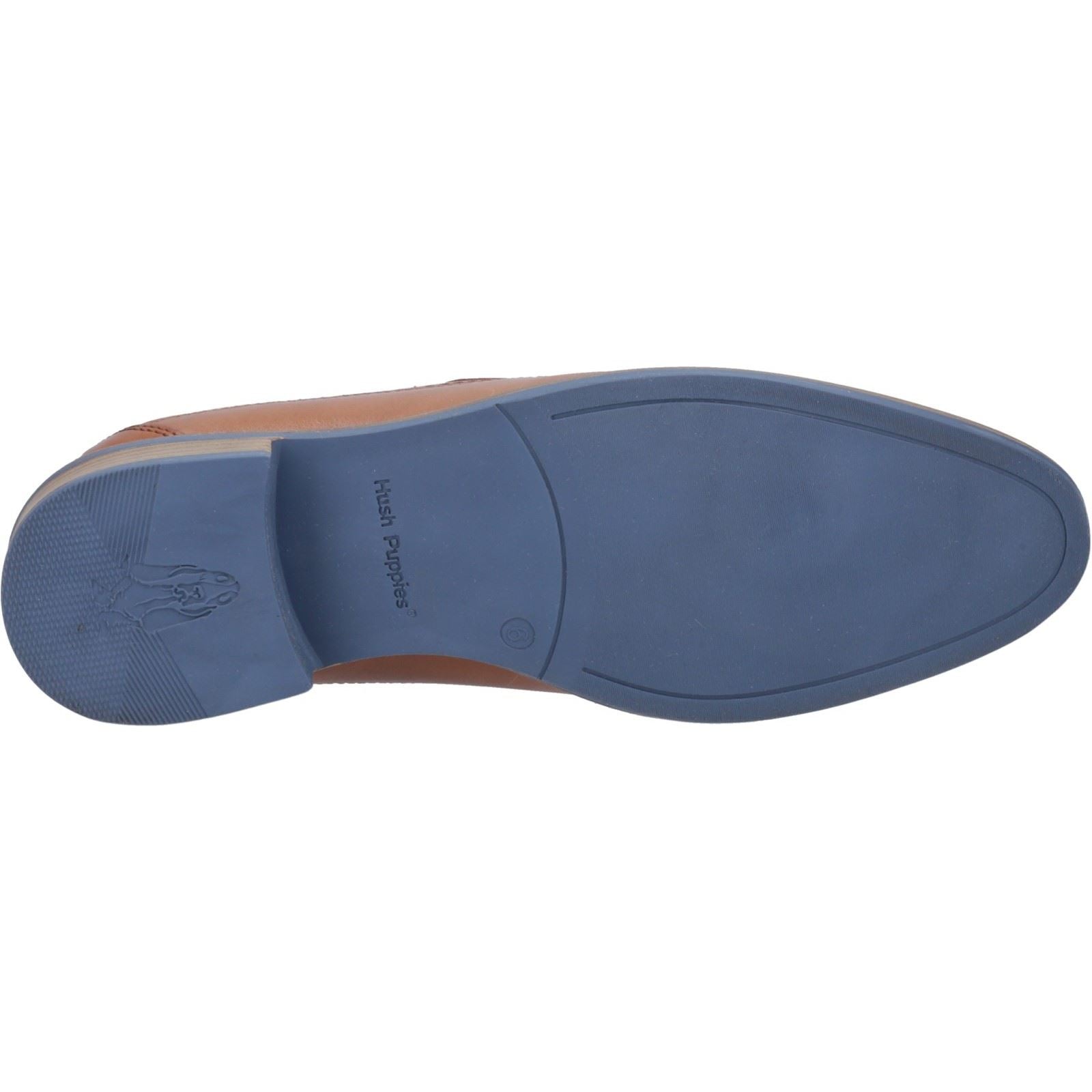 Hush Puppies Donovan Chaussures À Enfiler En Cuir Pour Hommes Couleur Fauve
