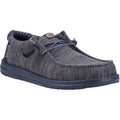 HEYDUDE Wally Stretch Mesh Blazer En Polyester Pour Homme Couleur Bleu Marine Chaussures Style Mocassins