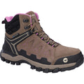 Hi-Tec V-Lite Explorer WP Bottes De Randonnée En Cuir Velours De Vache Pour Femmes Marron/lilas