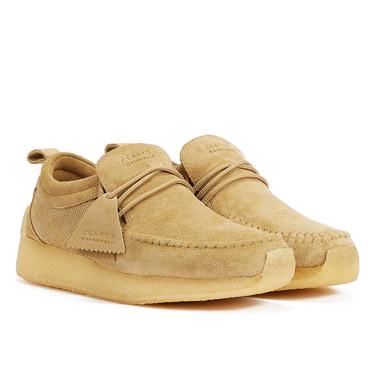 Clarks Originals Chaussures À Lacets En Daim Marron Foncé Pour Hommes Maycliffe Originals