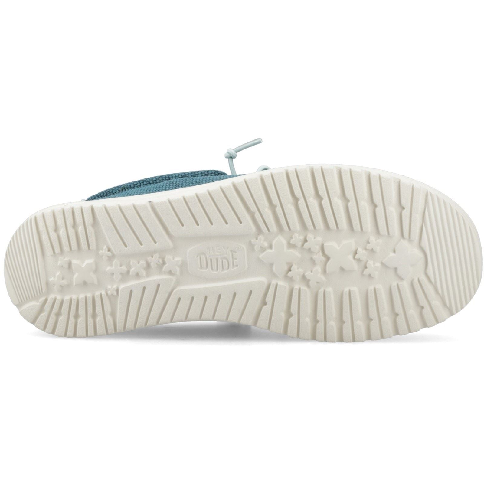 HEYDUDE Wally Braided Mocassins En Polyester Pour Hommes Vert Foncé/Gris Portuaire