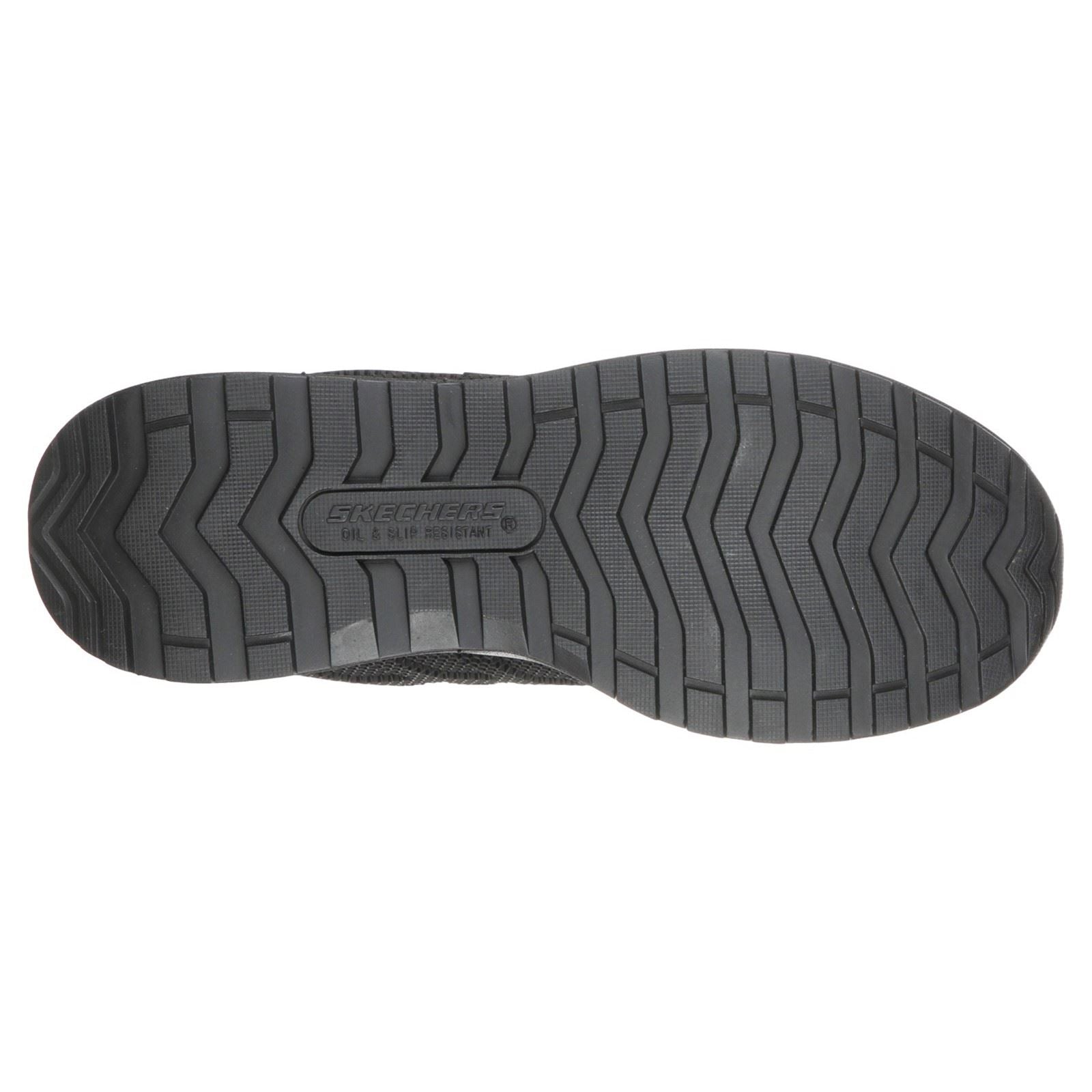 Skechers Workwear Bulklin Ayak Baskets De Sécurité En Nylon Pour Femmes Noires/Noires
