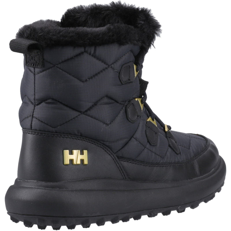 Helly Hansen Sport Willetta 2 Mid Bottes D'hiver Mi-mollet En Cuir Pour Femmes Noires