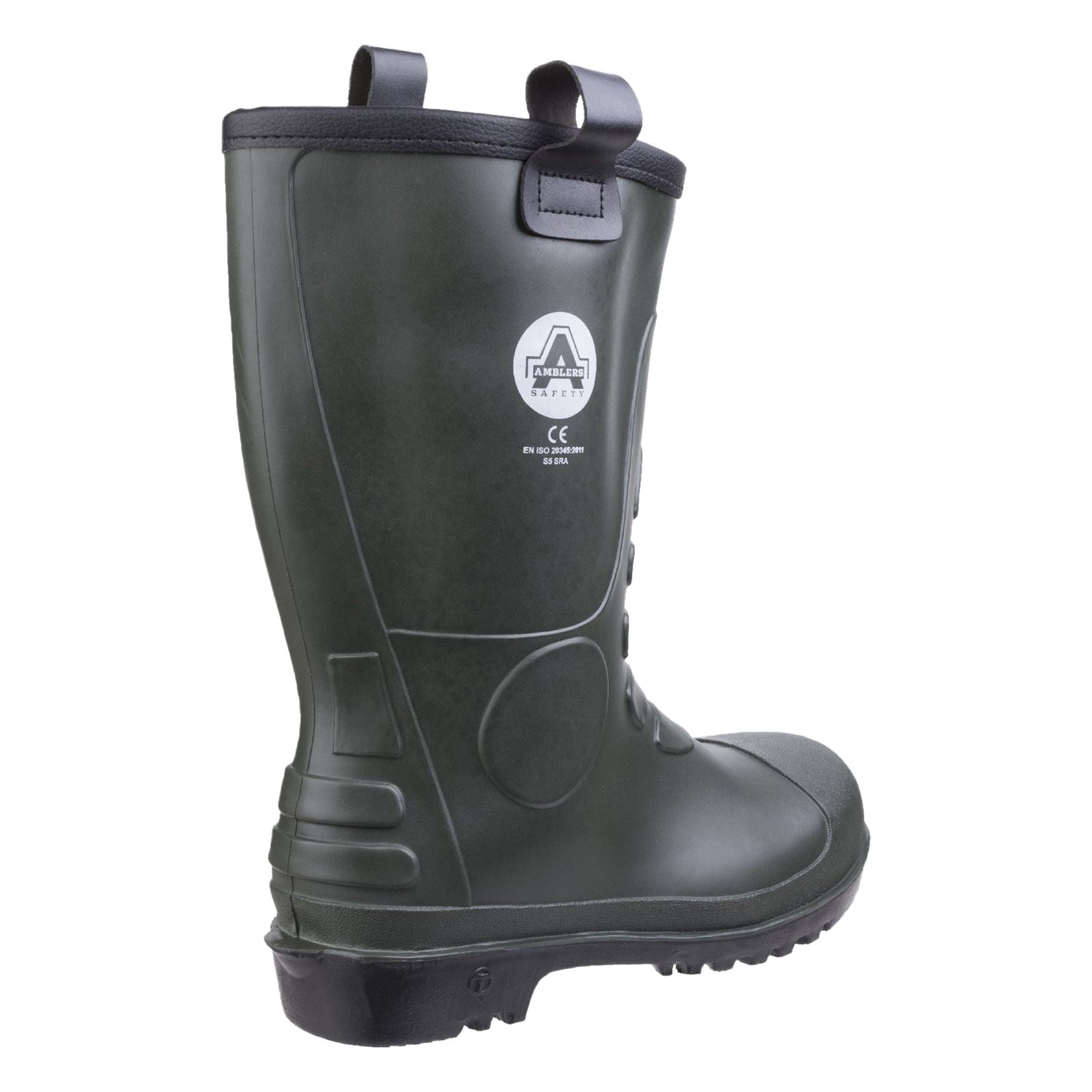 Amblers Safety Bottes En Caoutchouc Vertes Pvc Fs97