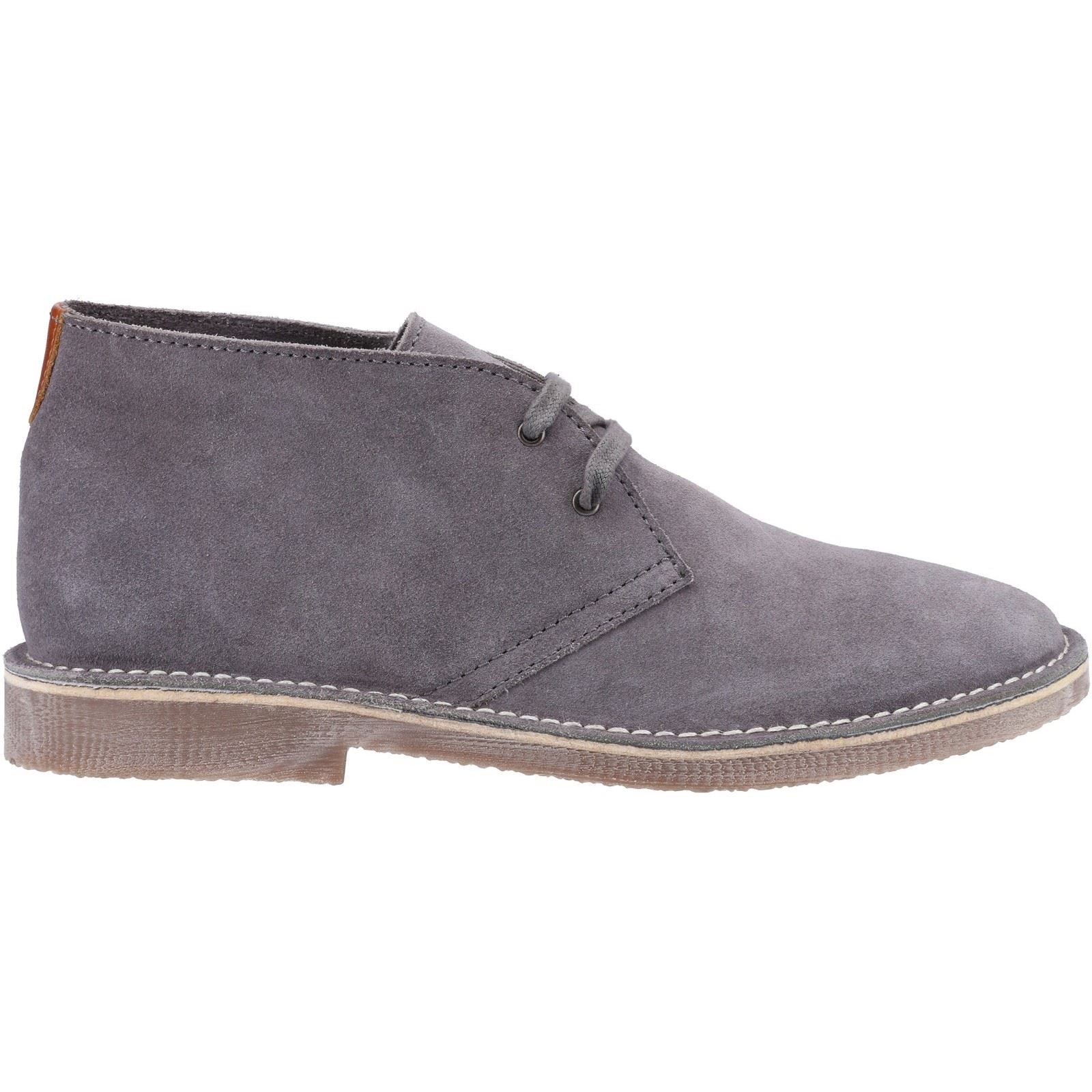 Hush Puppies Samuel Bottes En Daim Gris Pour Homme