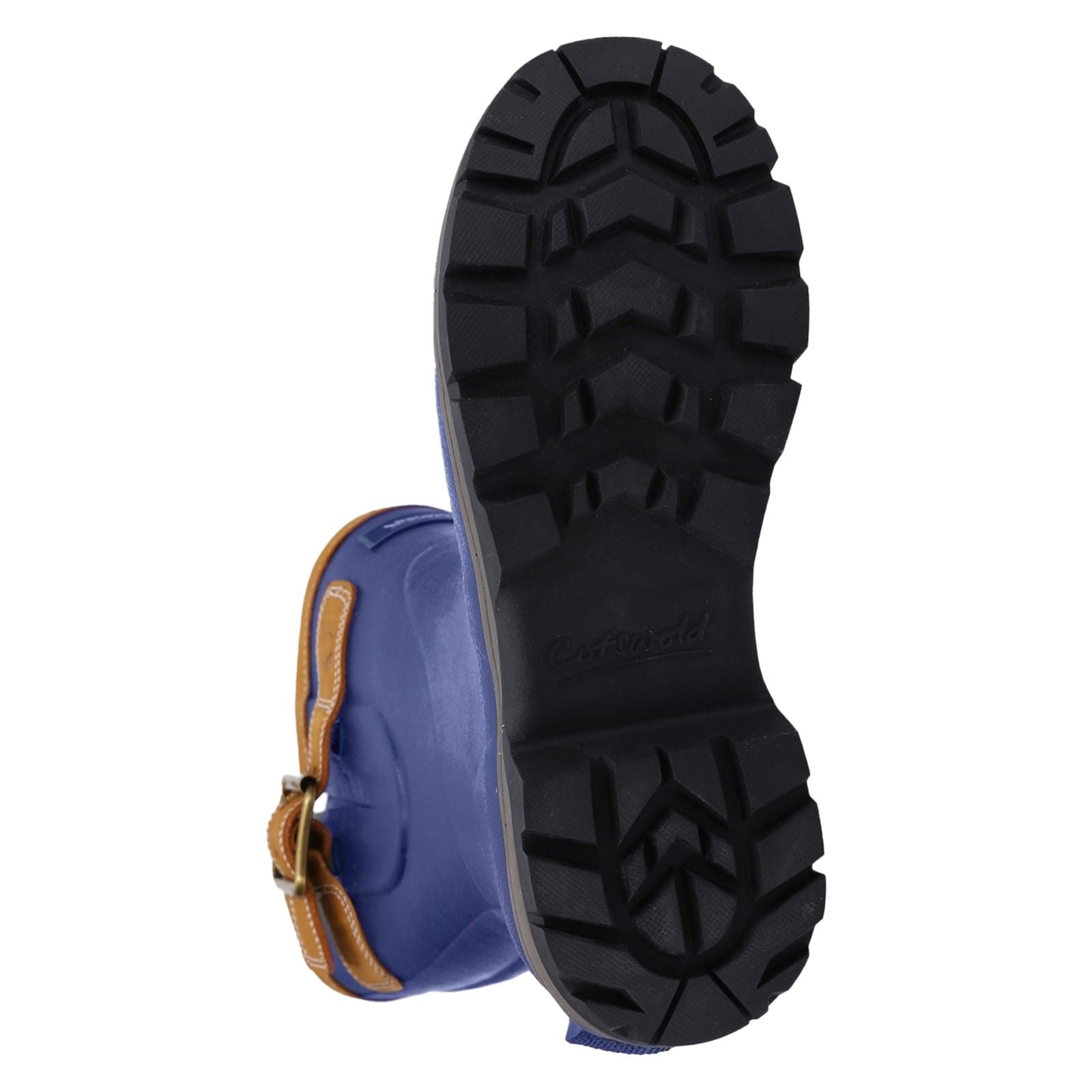 Cotswold Stratus Short Bottes De Pluie Pour Femmes En Caoutchouc Bleu Marine