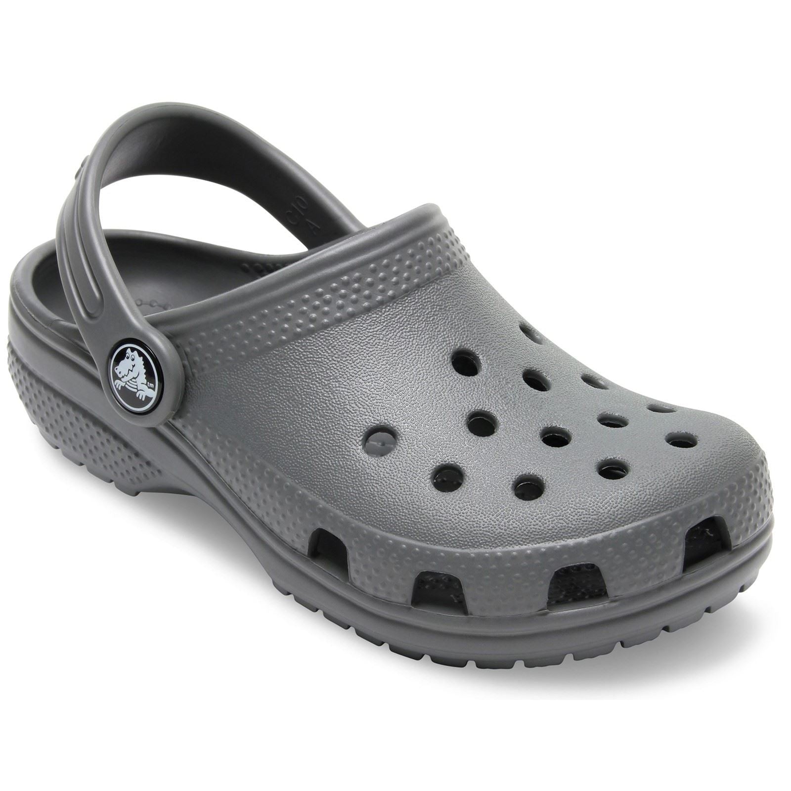 Crocs Toddler Classic Croslite Caoutchouc Gris Ardoise Mocassins