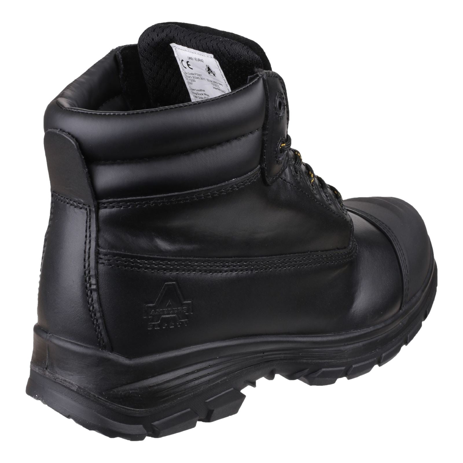 Amblers Safety Bottes De Sécurité En Cuir Noir S3 Brecon Fs301