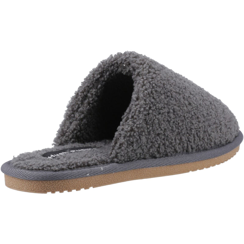 Hush Puppies Joanna Chaussons De Femme En Textile Gris Anthracite