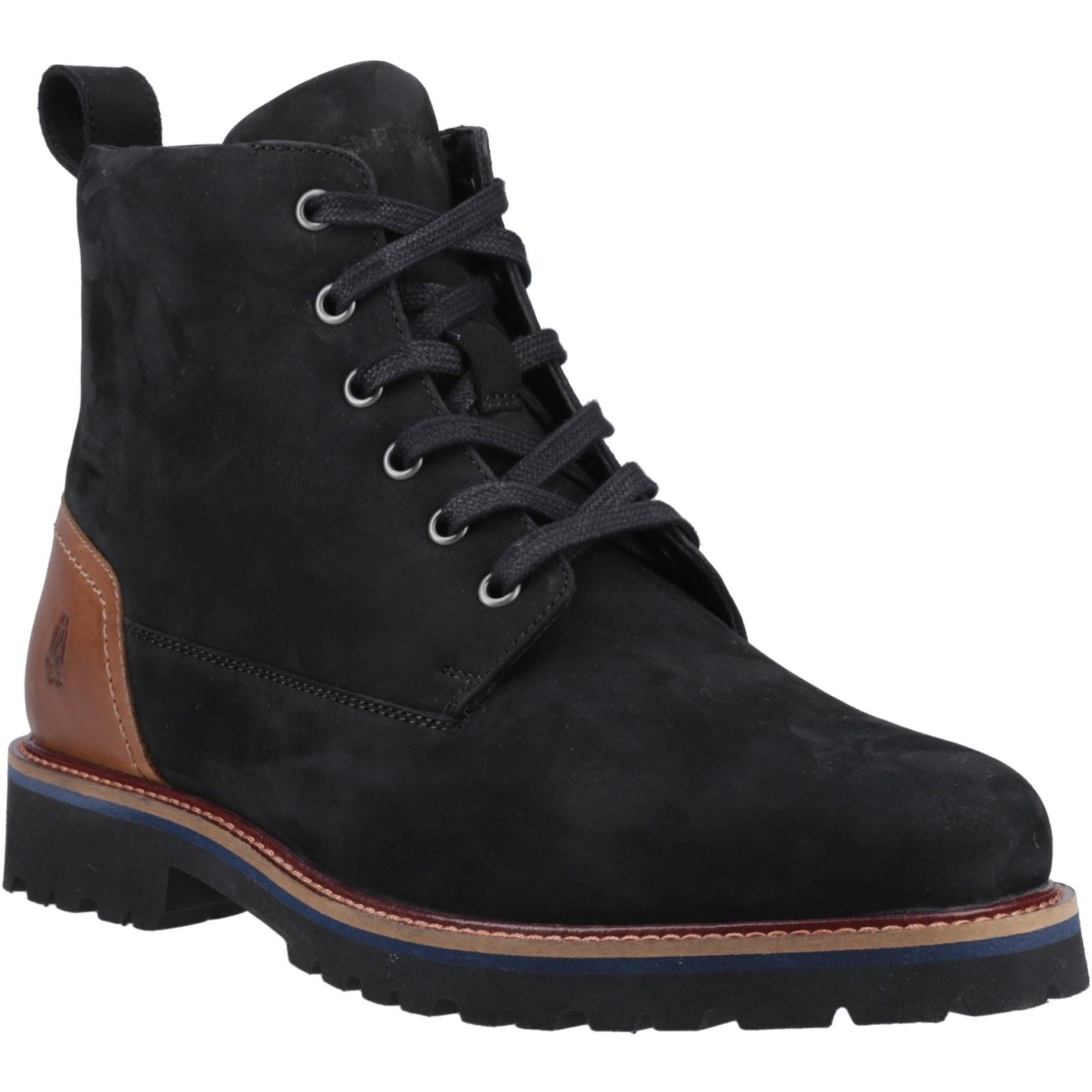 Hush Puppies Maguire Bottines Pour Homme En Nubuck Noir
