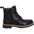 Hunter Cawdor Chaussures Richelieu Pour Hommes En Cuir Noir