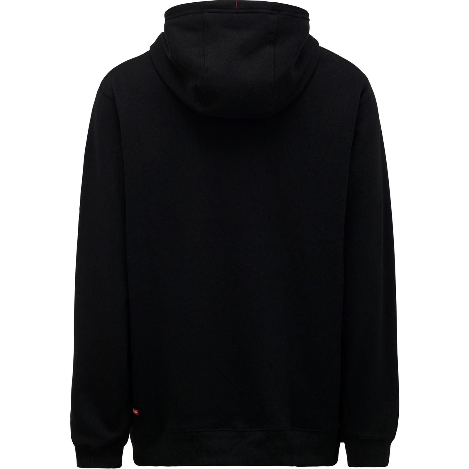 Hard Yakka Brushed Fleece Sweat À Capuche Noir En Polyester Pour Homme