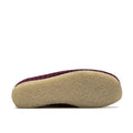 Clarks Originals Wallabee Chaussures Violettes Pour Femmes En Textile