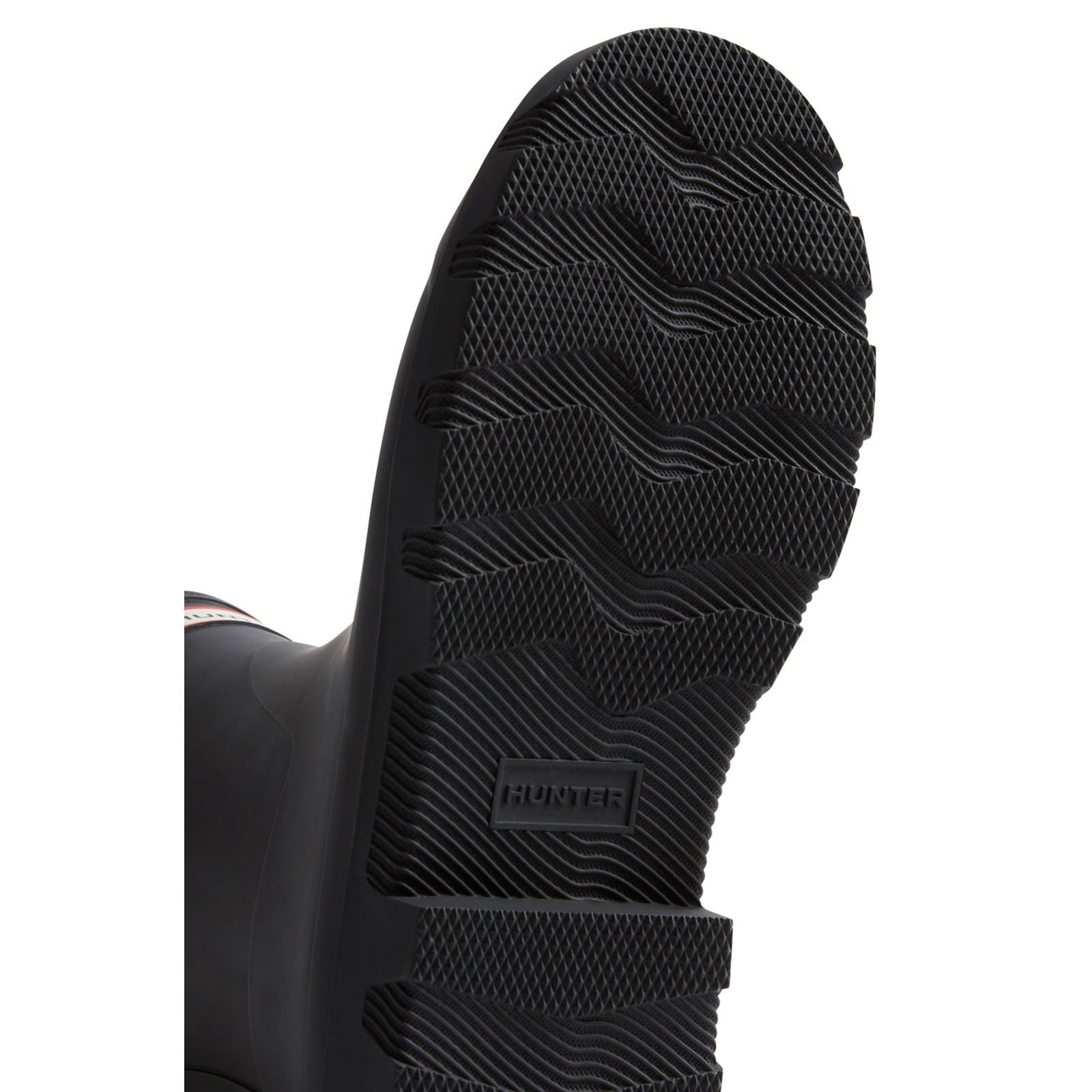 Hunter Downpour Short Boot Bottes En Caoutchouc Noires Pour Femmes