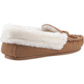 Hush Puppies Agnes Chaussons Pour Femmes En Daim Beige