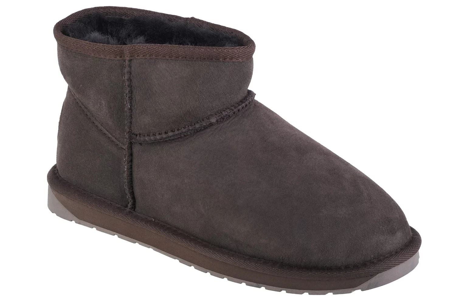 Emu Australia Stinger Micro Bottes Marron En Peau De Mouton Pour Femmes
