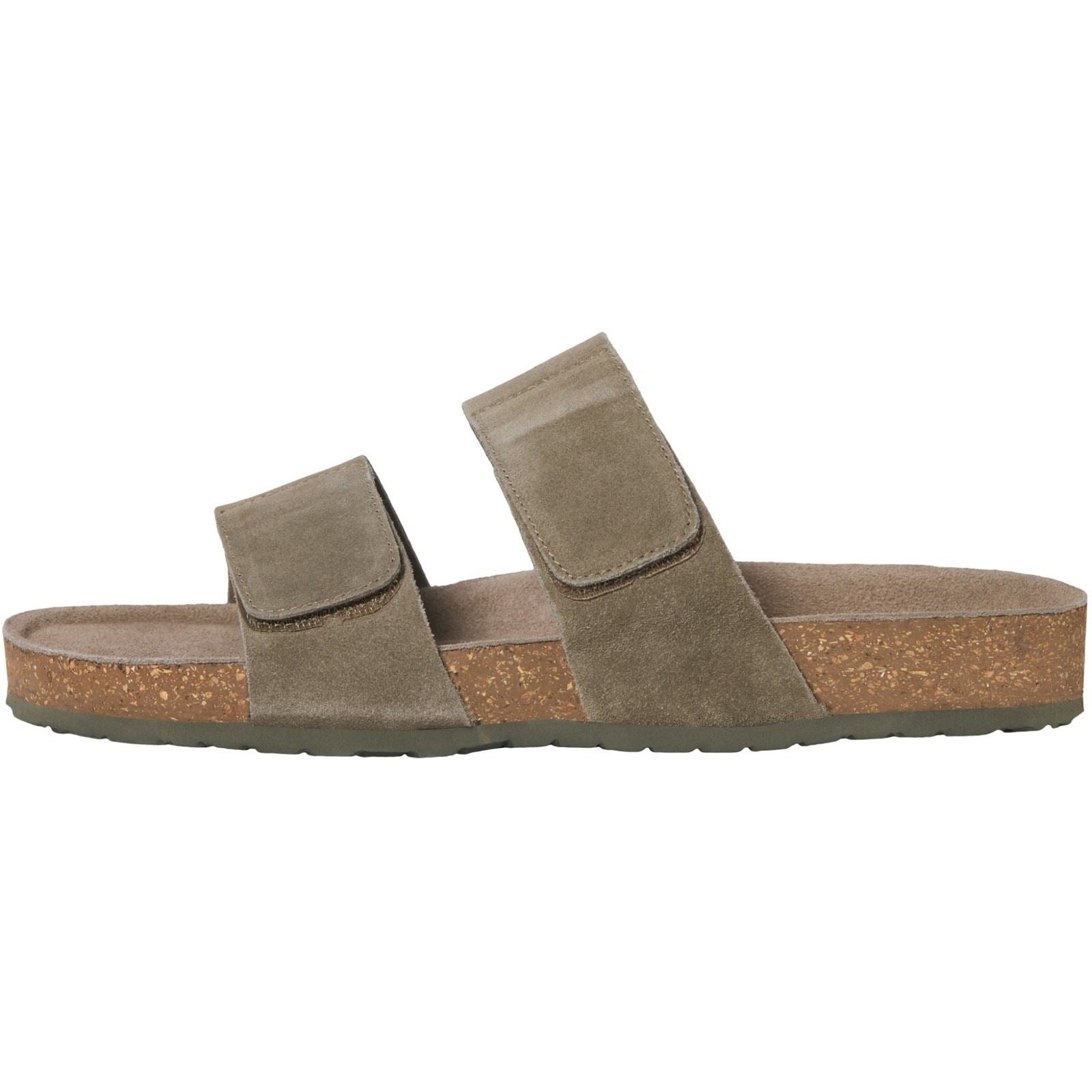 Jack & Jones Malta Sandales Martini Olive Pour Hommes Suede