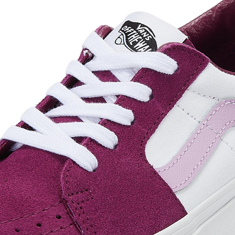 Vans Baskets Violettes Pour Femmes Sk8-Low