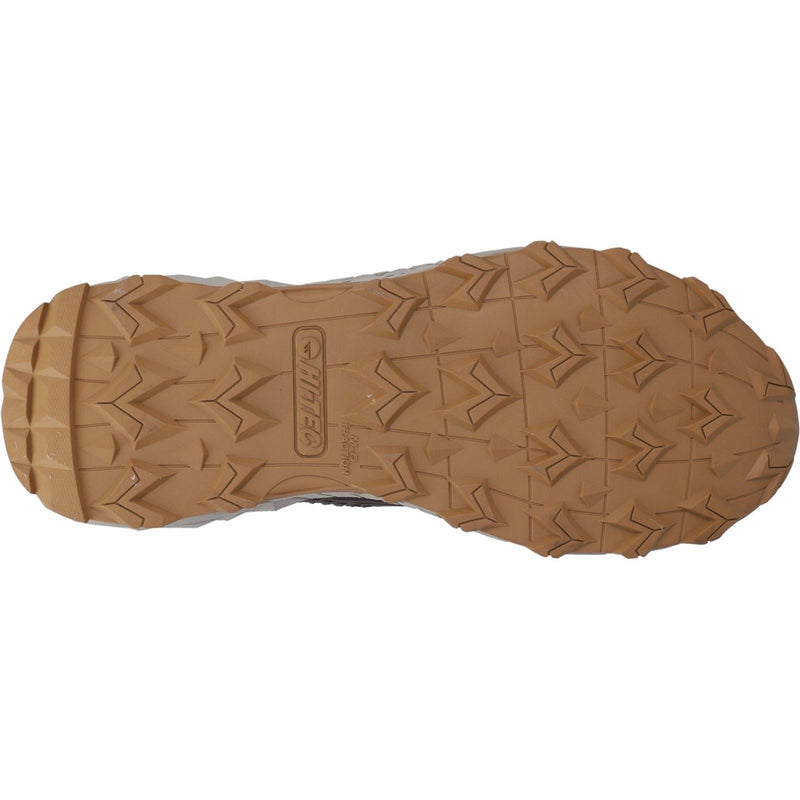 Hi-Tec Fuse Trek Mid Bottes De Randonnée En Polyester Pour Hommes En Acier/anthracite/marigold Vif