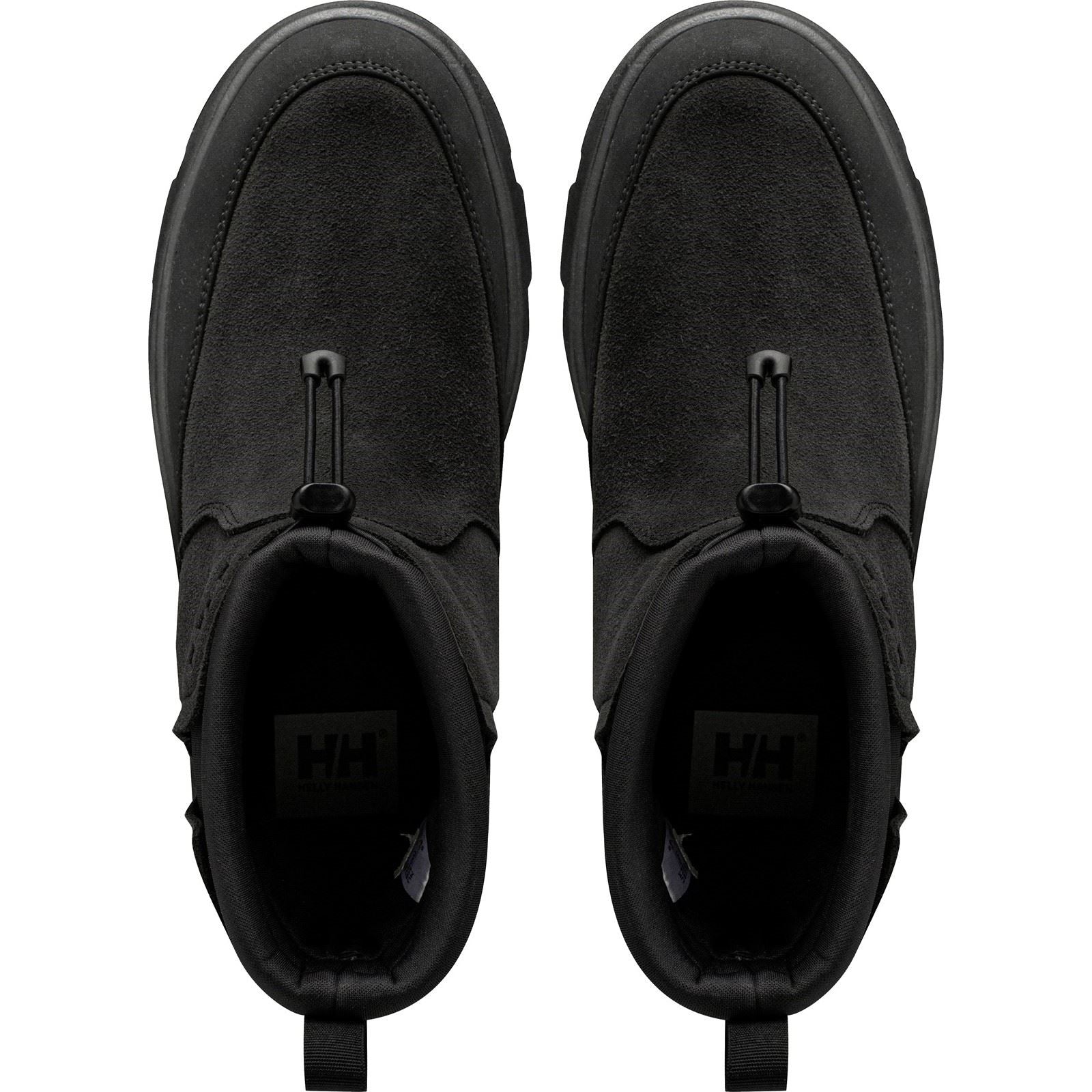 Helly Hansen Sport Adore Bottes Noires En Cuir Pour Femmes Avec Magnet