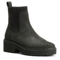 TOMS Millie Bottes Noires En Nubuck Pour Femmes