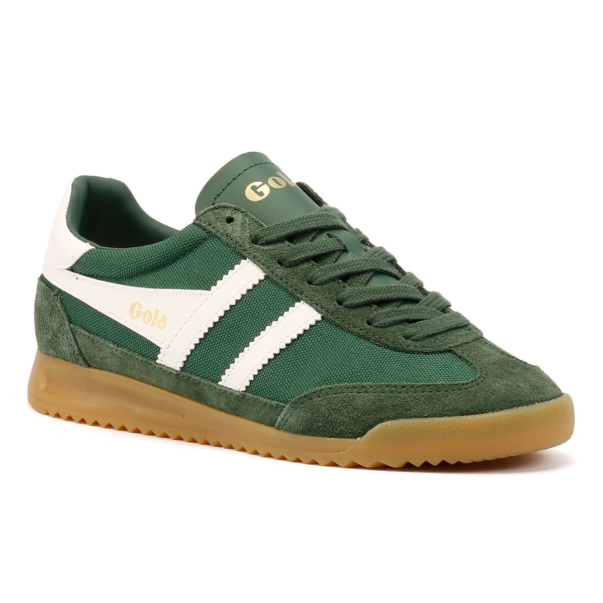 Gola Tornado Chaussures De Sport Vertes Pour Femmes