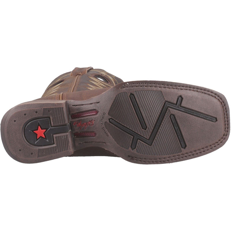 Durango Rebel Bottes En Cuir Marron Pour Homme