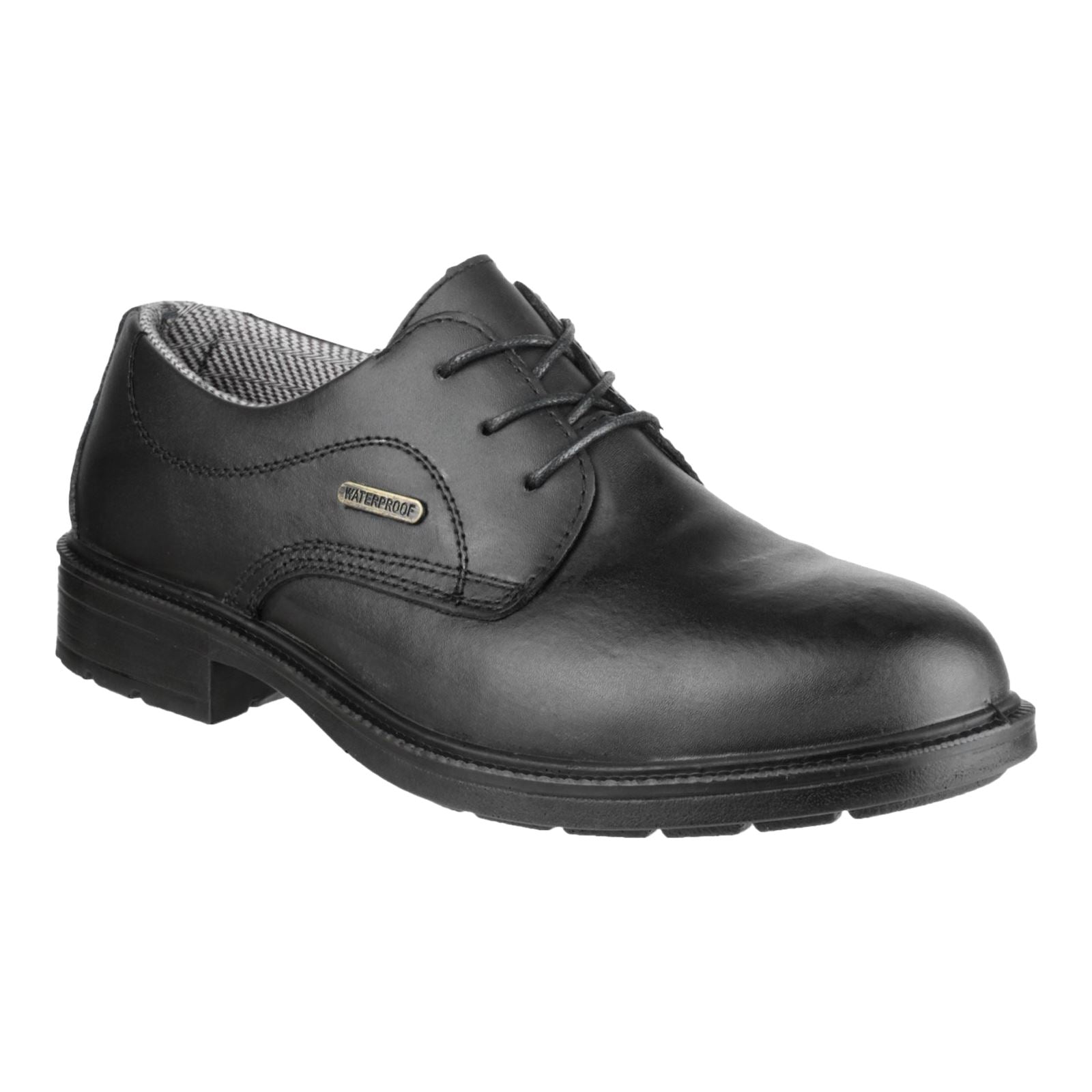 Amblers Safety Chaussures De Sécurité En Cuir Noir Fs62