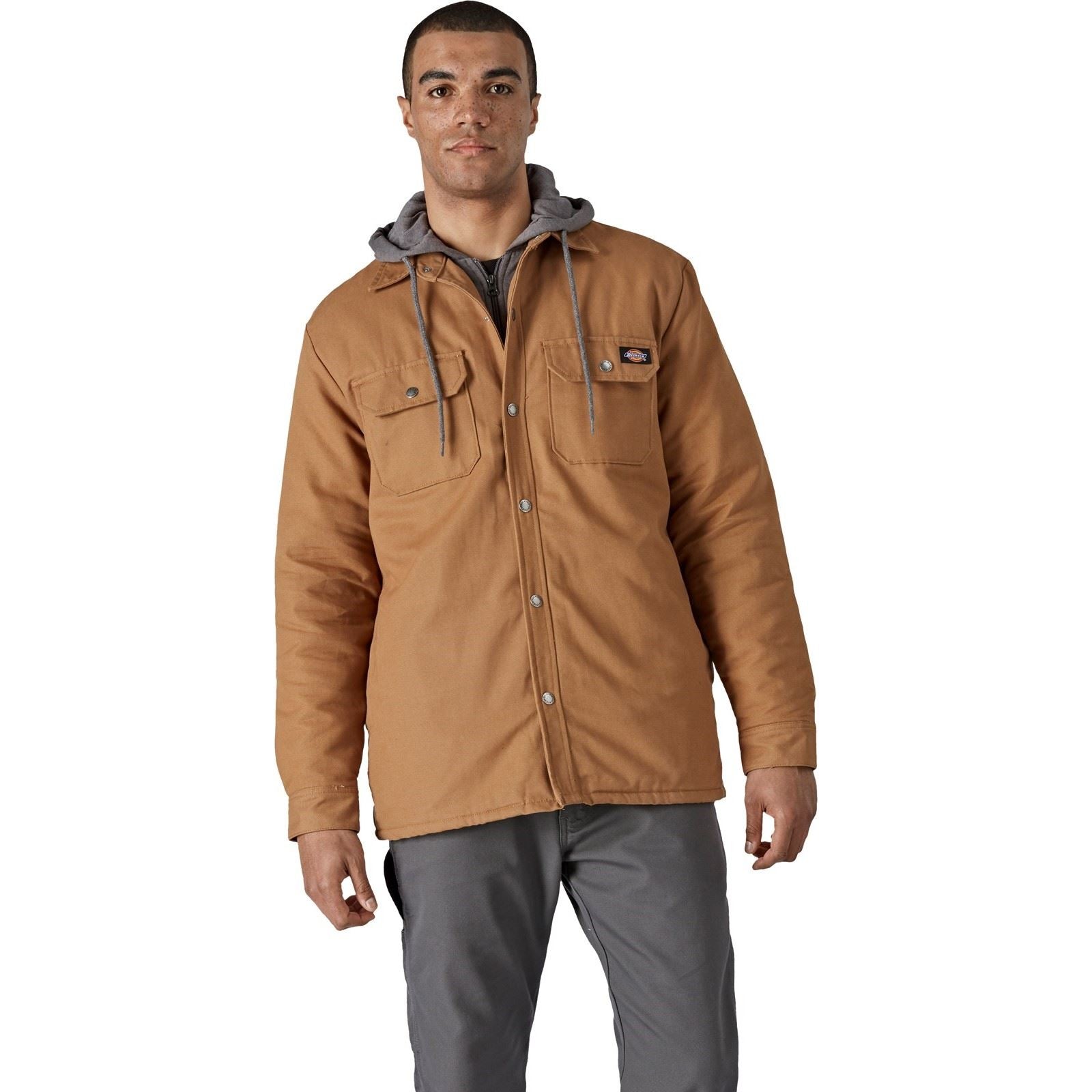 Dickies Duck Veste Chemise Marron Pour Homme