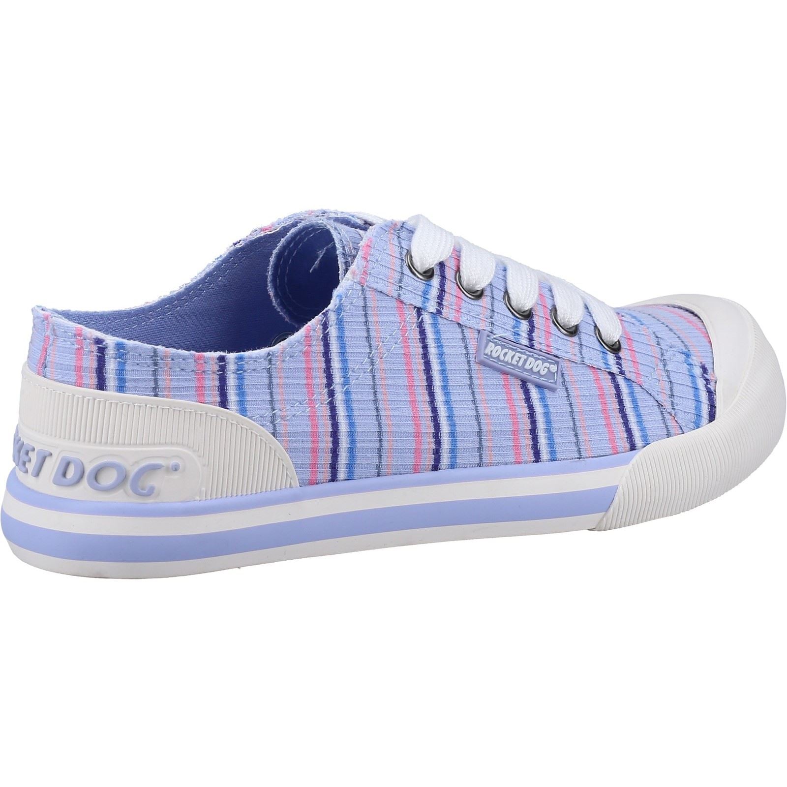 Rocket Dog Jazzin Lynn Sneakers En Coton Pour Femmes De Couleur Pervenche