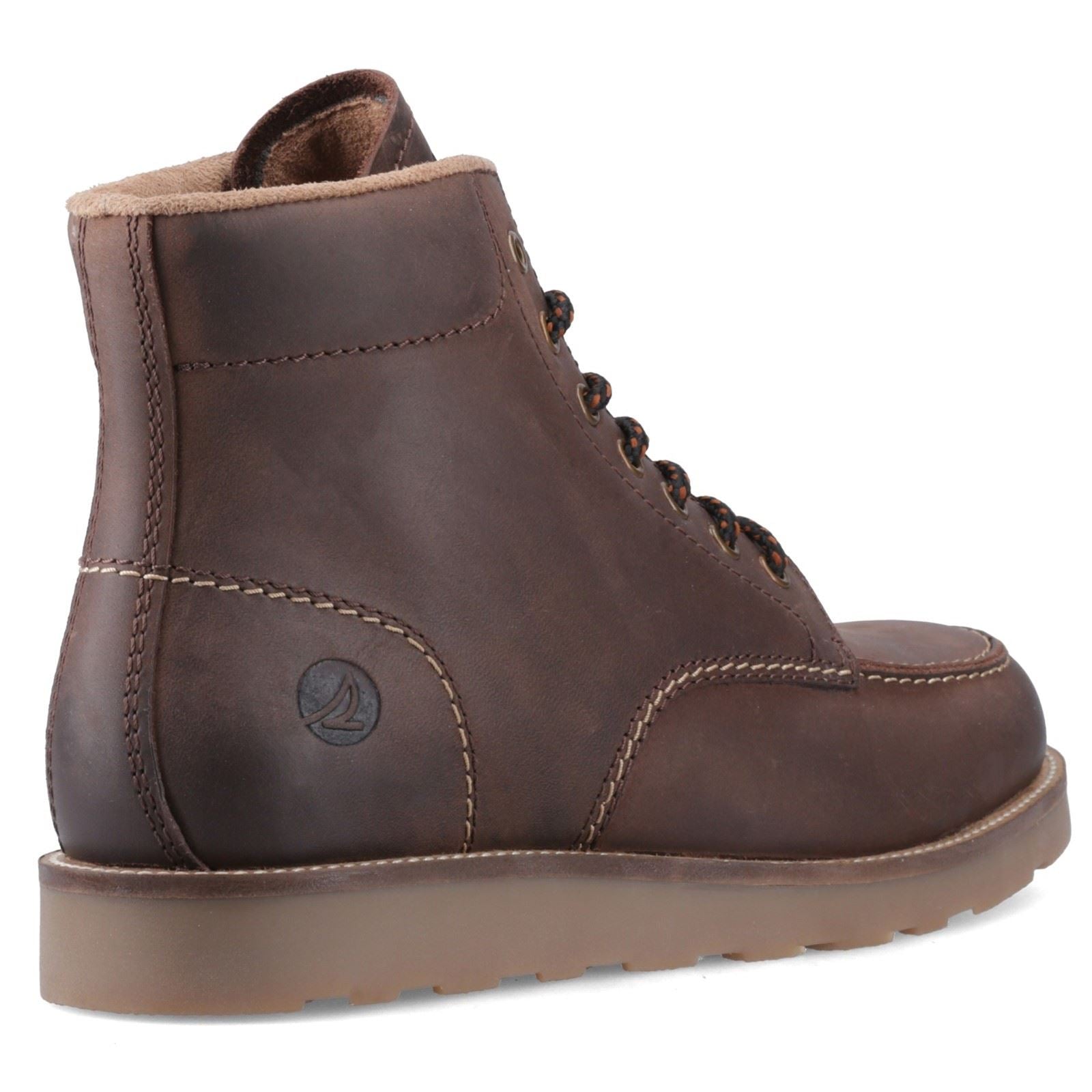 Sperry Boston Bottes De Cheville Pour Homme En Cuir Marron