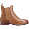 Hush Puppies Colette Bottes Plates Chelsea Pour Femmes En Cuir Couleur Tan