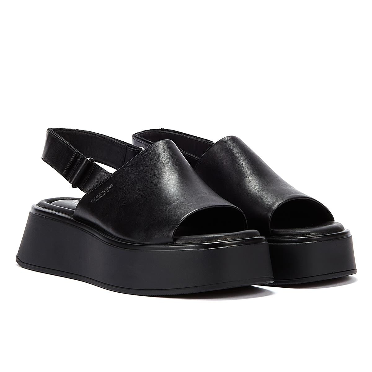 Vagabond Courtney Mule Slingback Femme Noir Sandale