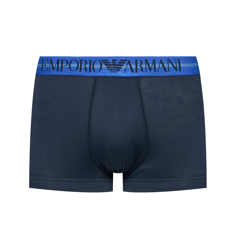 Emporio Armani Mens 3 Pack Trunk Navy / Multi