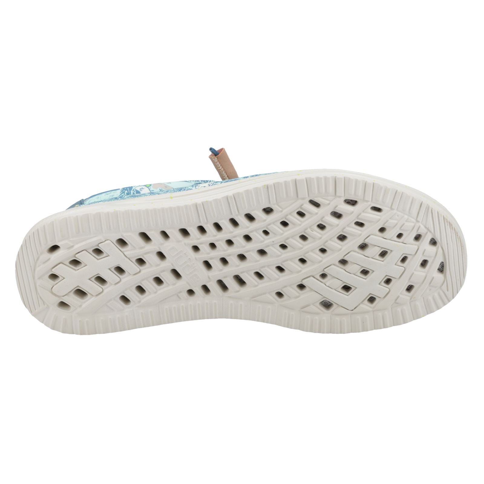 HEYDUDE Wally H2O Tropical Chaussures Bateau Tropicales Bleues Pour Homme