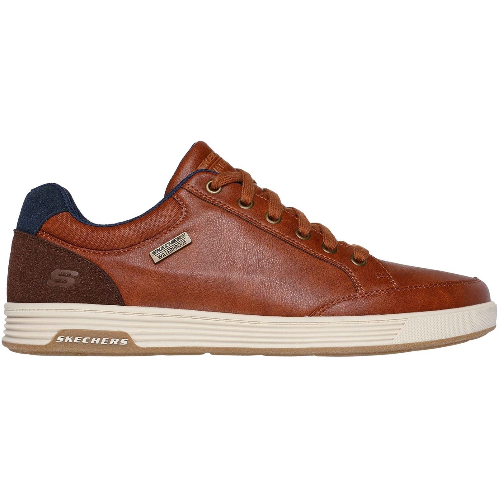 Skechers Cavell Sparkman Chaussures À Lacets Pour Hommes En Polyuréthane
