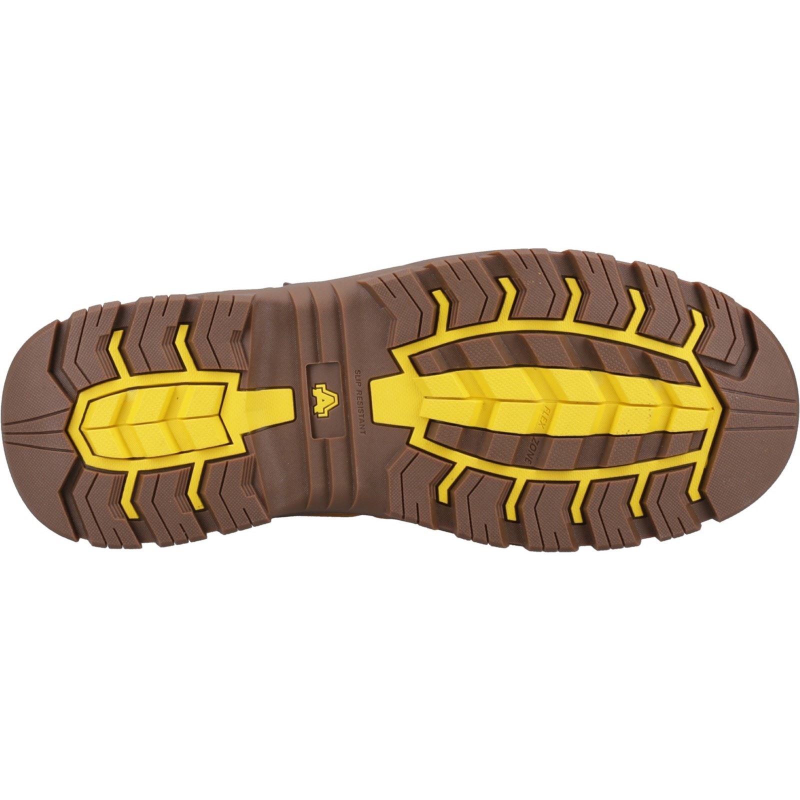 Amblers Safety Bottes De Sécurité En Cuir Ignite Honey