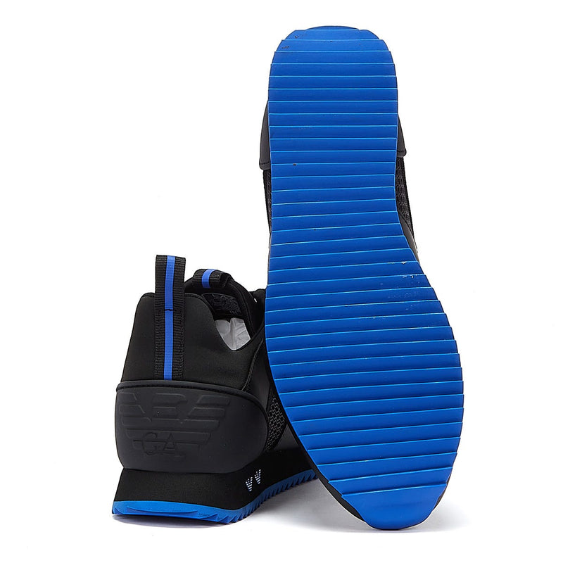 Emporio Armani EA7 XK050 Mens Triple Black / Baltimora Trainers