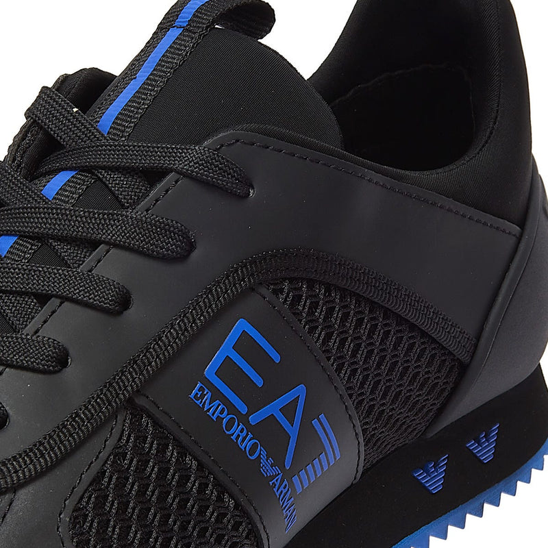Emporio Armani EA7 XK050 Mens Triple Black / Baltimora Trainers