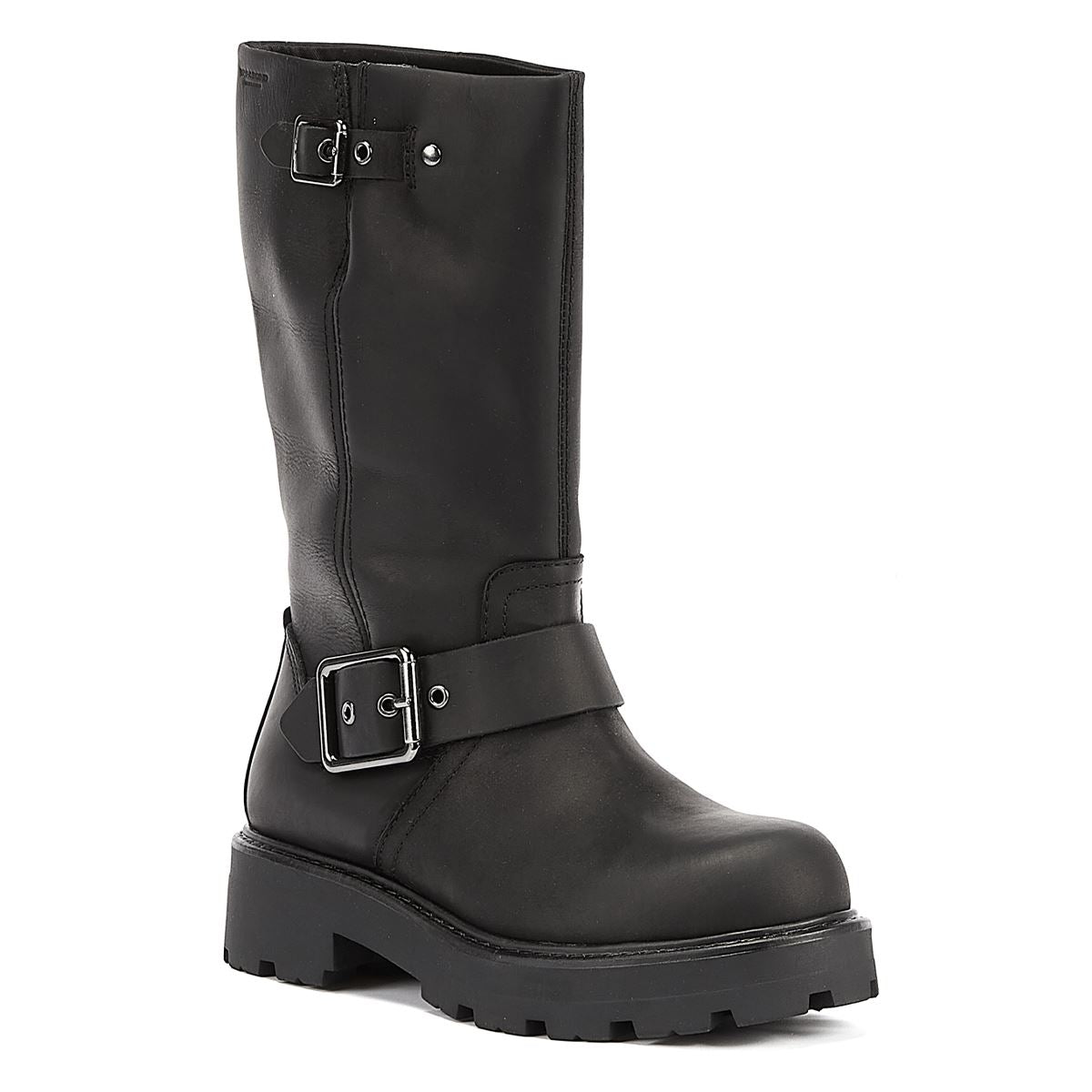 Vagabond Bottes Noires Pour Femmes Avec Boucle Cosmo 2.0