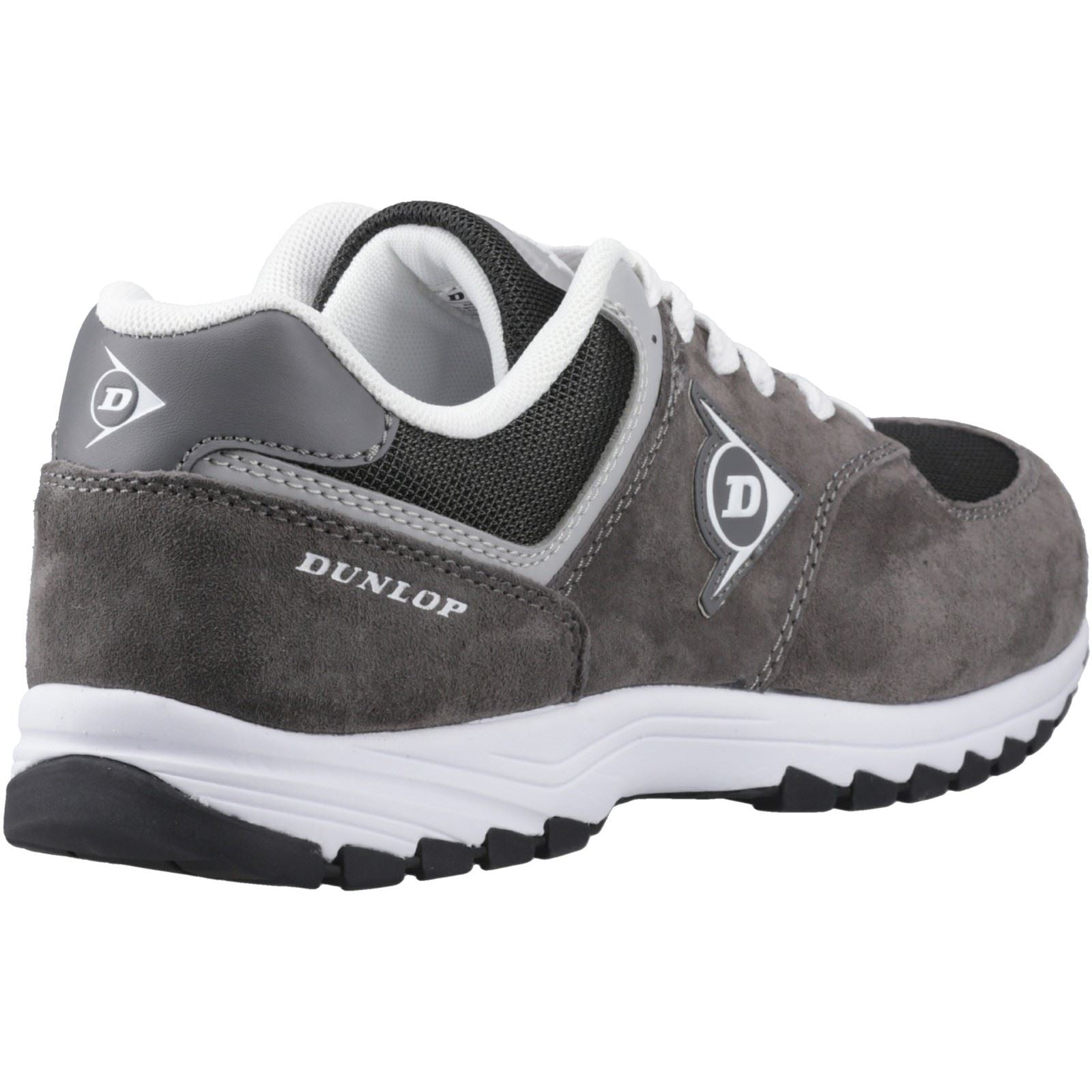 Dunlop Arrow Baskets De Sécurité Pour Hommes Suede Charbon/Gris