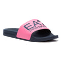 Emporio Armani EA7 Sea World Shiny Womens Rose fluo / Navy Slides