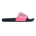 Emporio Armani EA7 Sea World Shiny Womens Rose fluo / Navy Slides