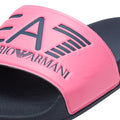 Emporio Armani EA7 Sea World Shiny Womens Rose fluo / Navy Slides