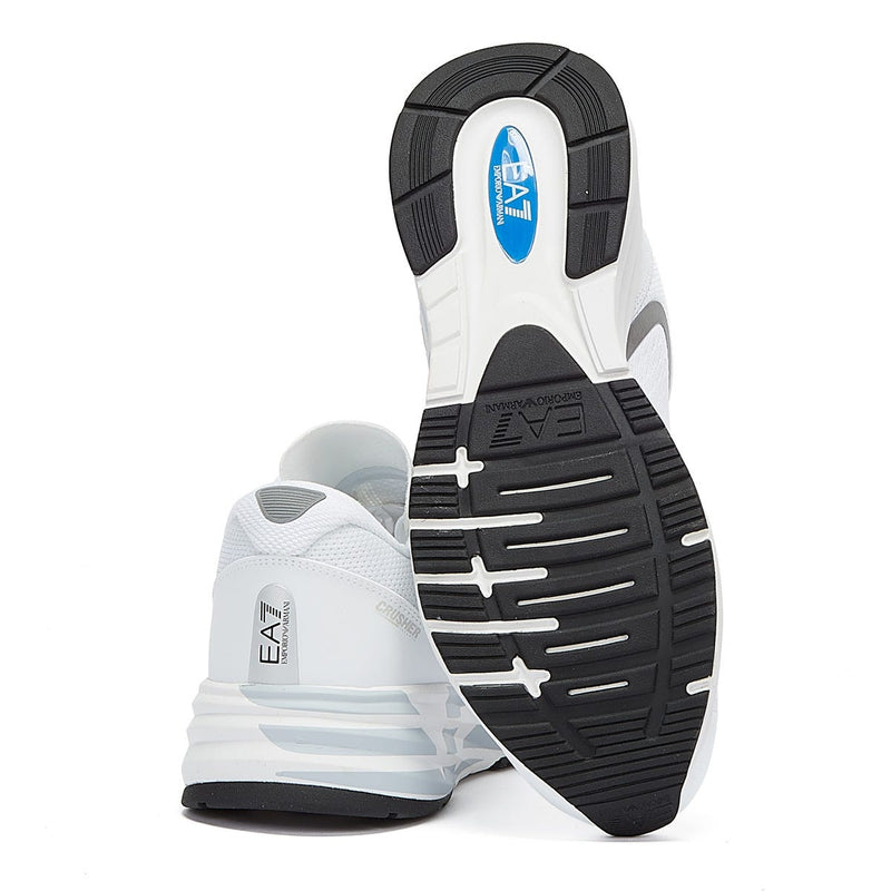 Emporio Armani EA7 Crusher Reflex Mens White / Grey Trainers