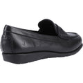 Hush Puppies Shelby Mocassins Noirs Pour Femmes En Cuir